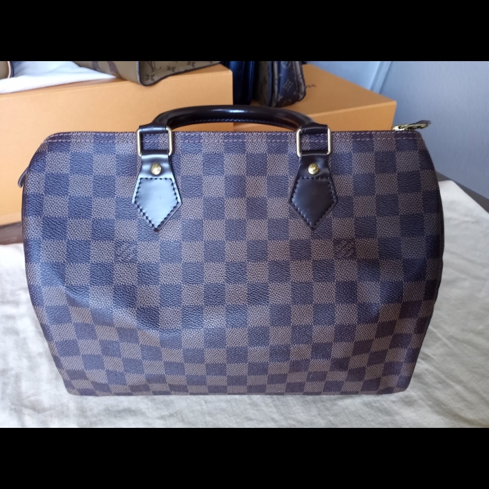 ❌SOLD❌ Louis Vuitton Speedy 30 Damier ebene